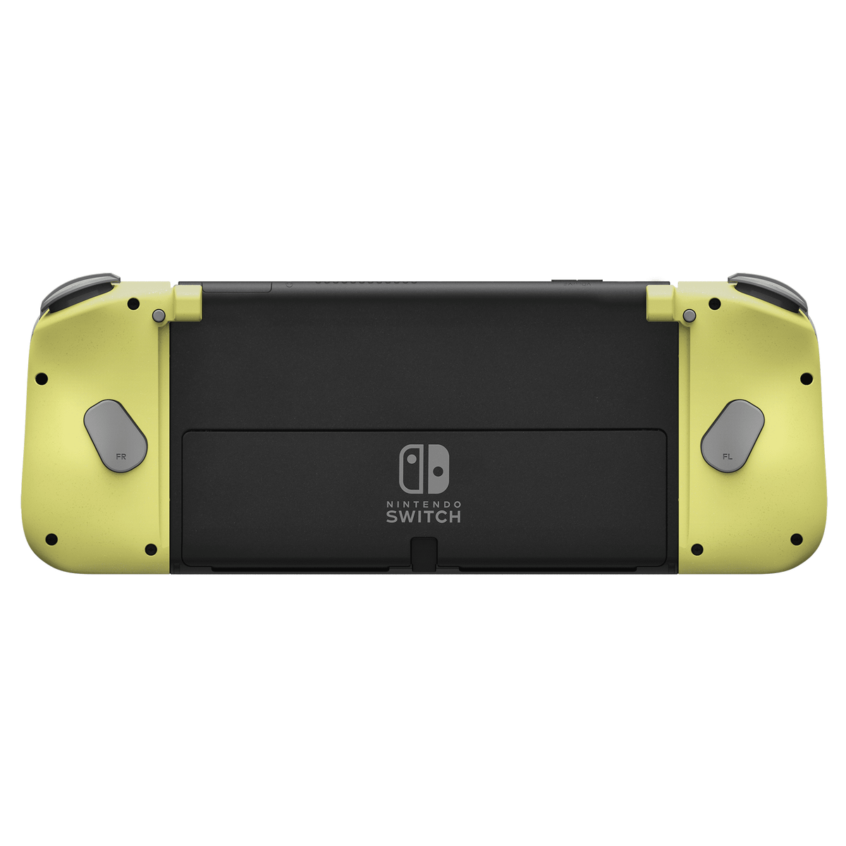 Split Pad Compact (grigio chiaro × giallo) per Nintendo Switch
