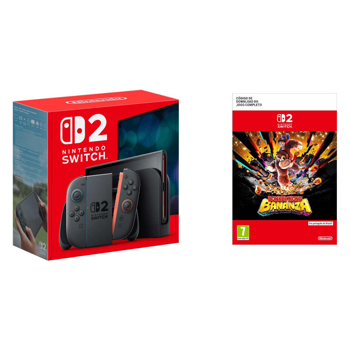 Nintendo Switch 2 + Donkey Kong Bananza