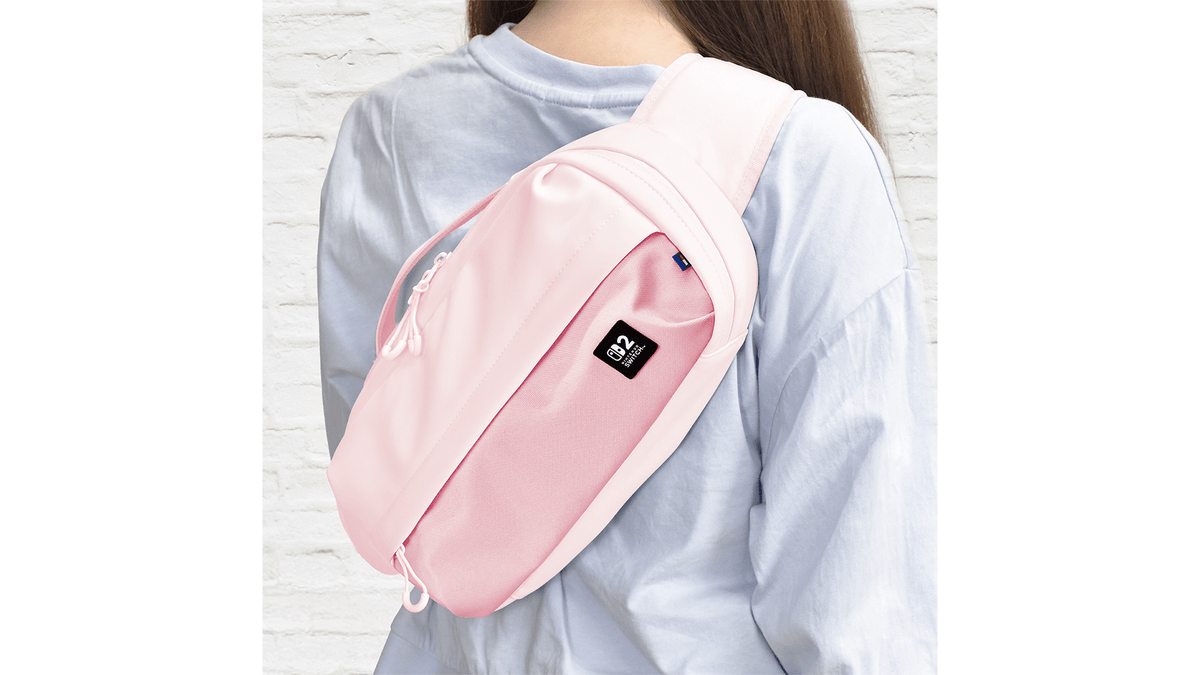 Borsa da avventura (rosa) per Nintendo Switch 2