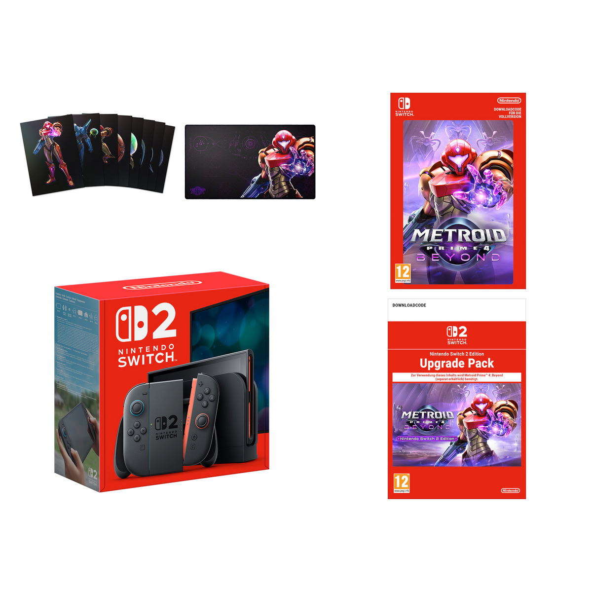 Nintendo Switch 2 + Metroid Prime 4: Beyond – Nintendo Switch 2 Edition – Pack «Potenza»