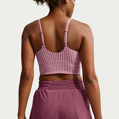 Nike One – Shorts 2 in 1 a vita medio-bassa da 8 cm Dri-FIT da Donna