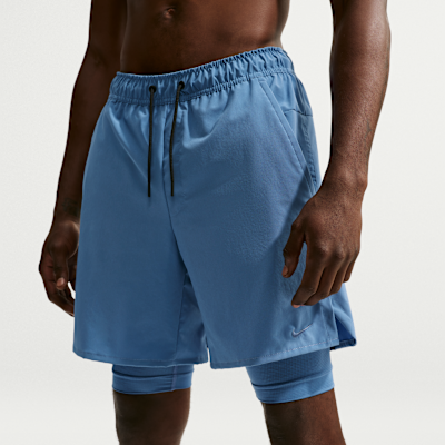 Nike Unlimited – Shorts 2 in 1 Dri-FIT 18 cm da Uomo