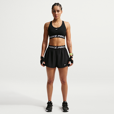 Nike Pro – Shorts 2 in 1 da Donna