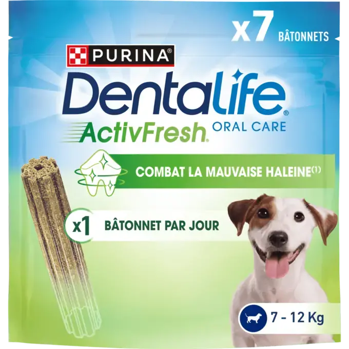 DENTALIFE® ActivFresh® Cane Piccolo (7-12kg) - Stick masticabili