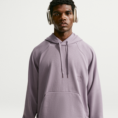Nike N.A.C. – Felpa con cappuccio da training oversize in Fleece Dri-FIT da Uomo