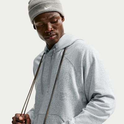 Nike N.A.C. – Felpa con cappuccio da training oversize in Fleece Dri-FIT da Uomo