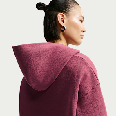 Nike Studio Fleece Medium Weight – Felpa con cappuccio oversize da Donna