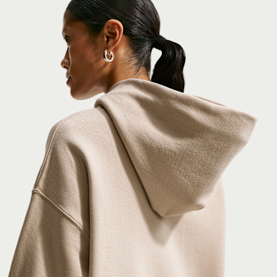 Nike Studio Fleece Medium Weight – Felpa con cappuccio oversize da Donna