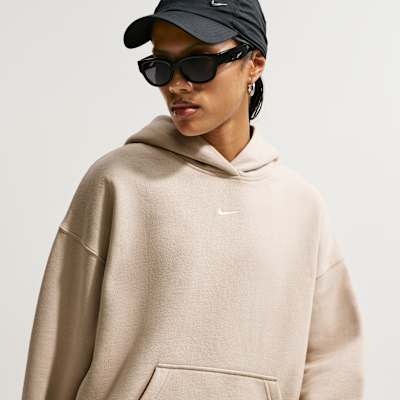 Nike Studio Fleece Medium Weight – Felpa con cappuccio oversize da Donna