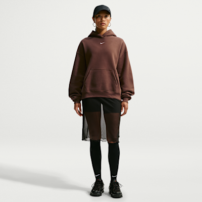 Nike Studio Fleece Medium Weight – Felpa con cappuccio oversize da Donna