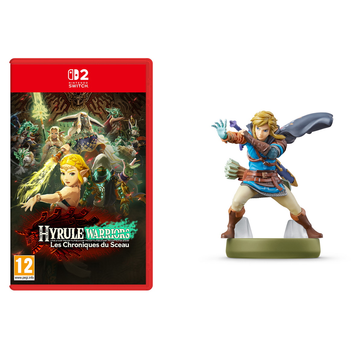 Hyrule Warriors: Le Cronache del Sigillo + amiibo Link (Tears of the Kingdom) (The Legend of Zelda Collection)