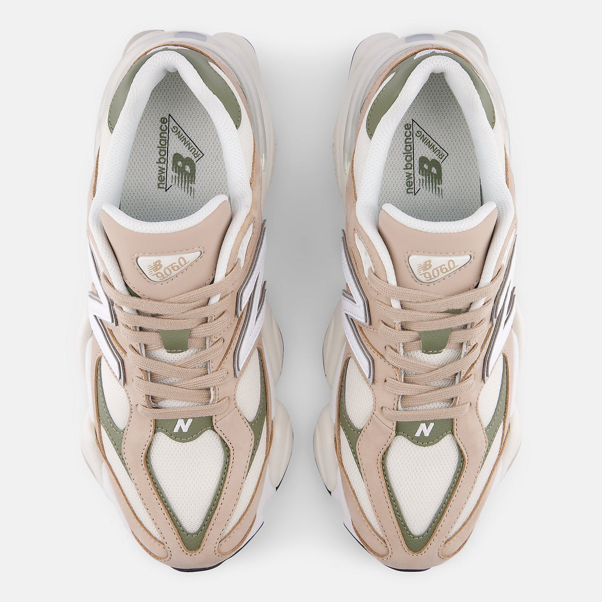 New Balance 9060 - Marrone/Verde (U90606BI)