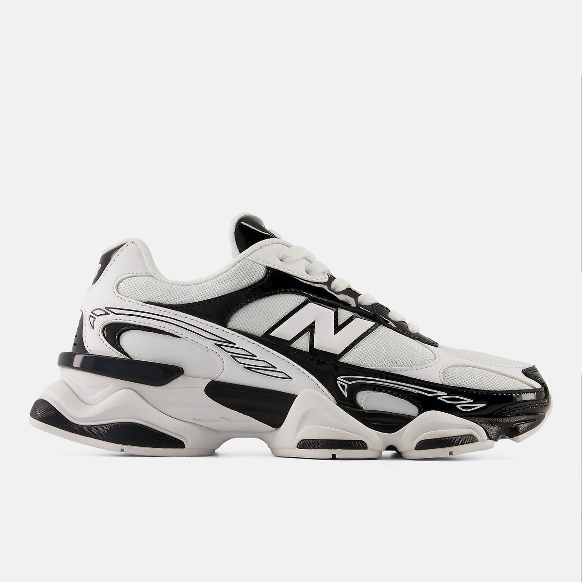 New Balance 9060R - Nero/Bianco (U906076M)