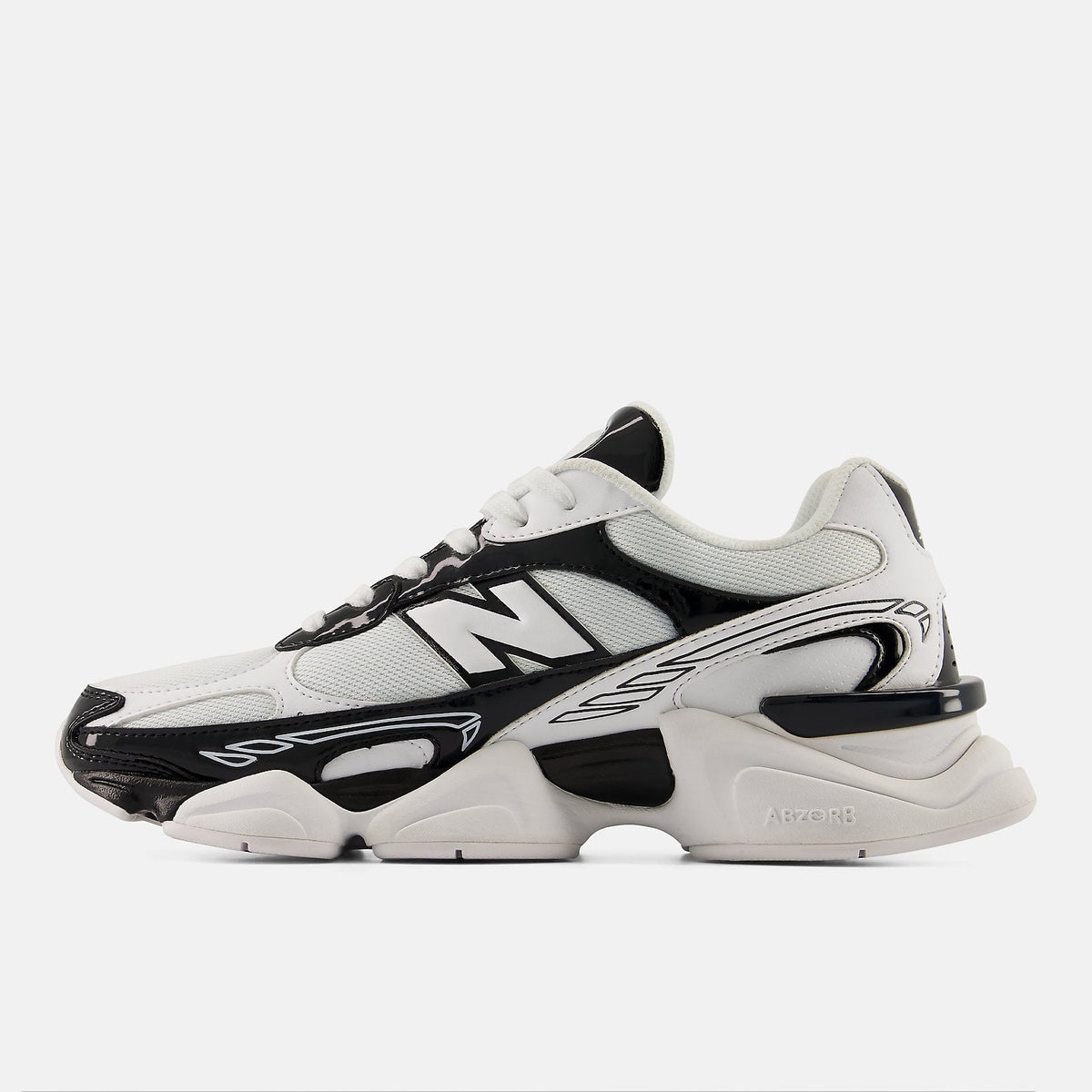 New Balance 9060R - Nero/Bianco (U906076M)