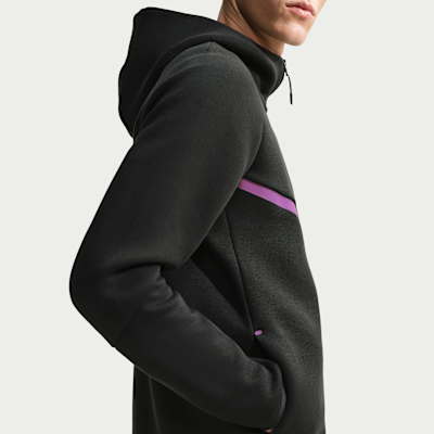 Nike Tech – Giacca con zip in Fleece Windrunner da Uomo