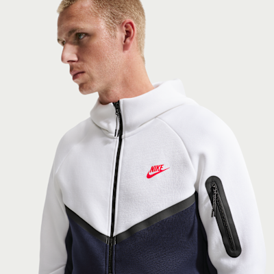 Nike Tech – Giacca con zip in Fleece Windrunner da Uomo