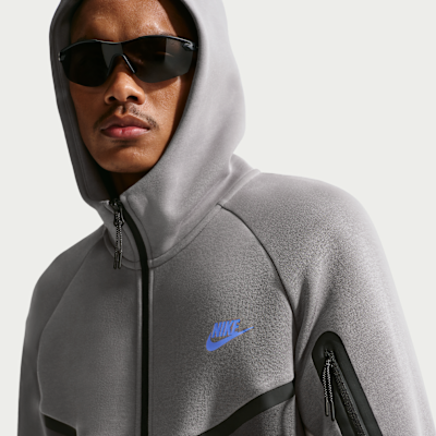 Nike Tech – Giacca con zip in Fleece Windrunner da Uomo