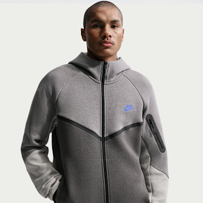 Nike Tech – Giacca con zip in Fleece Windrunner da Uomo
