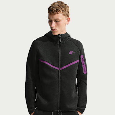 Nike Tech – Giacca con zip in Fleece Windrunner da Uomo
