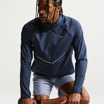 Nike Miler – Giacca da running idrorepellente con cappuccio e protezione UV da Uomo