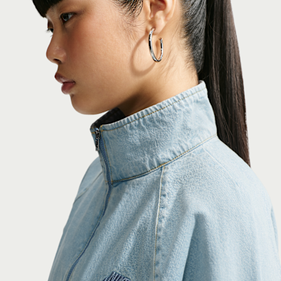 Nike Windrunner – Giacca in denim oversize da Donna