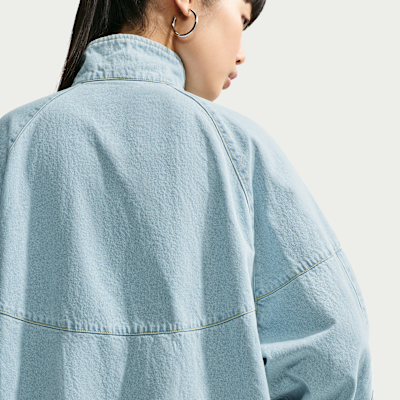 Nike Windrunner – Giacca in denim oversize da Donna