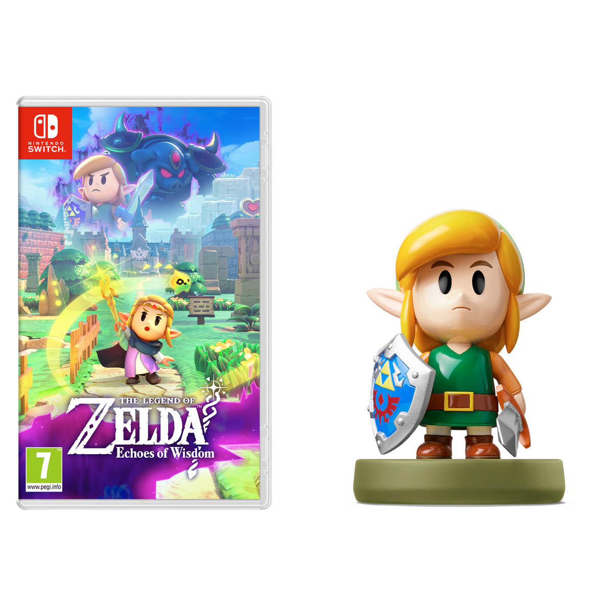 The Legend of Zelda: Echoes of Wisdom + amiibo Link (The Legend of Zelda: Link's Awakening Collection)