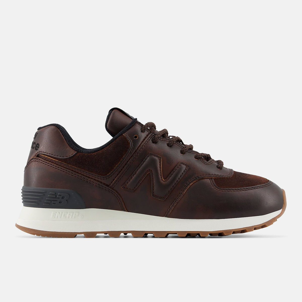 New Balance 574 - Marrone/Bianco (W574HM)