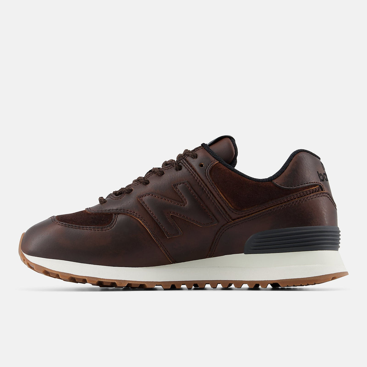 New Balance 574 - Marrone/Bianco (W574HM)