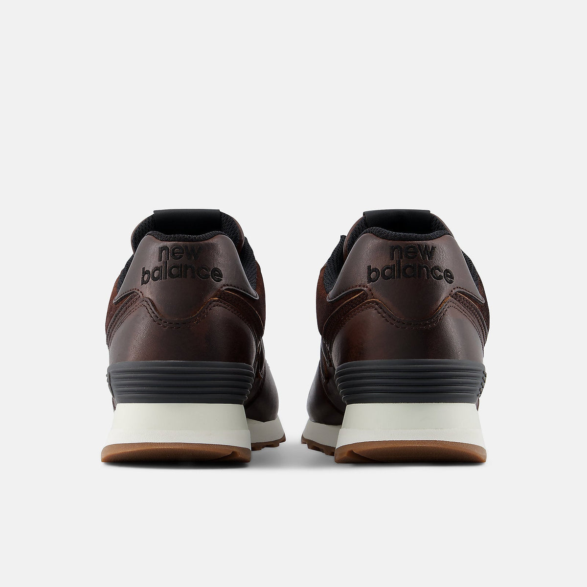 New Balance 574 - Marrone/Bianco (W574HM)
