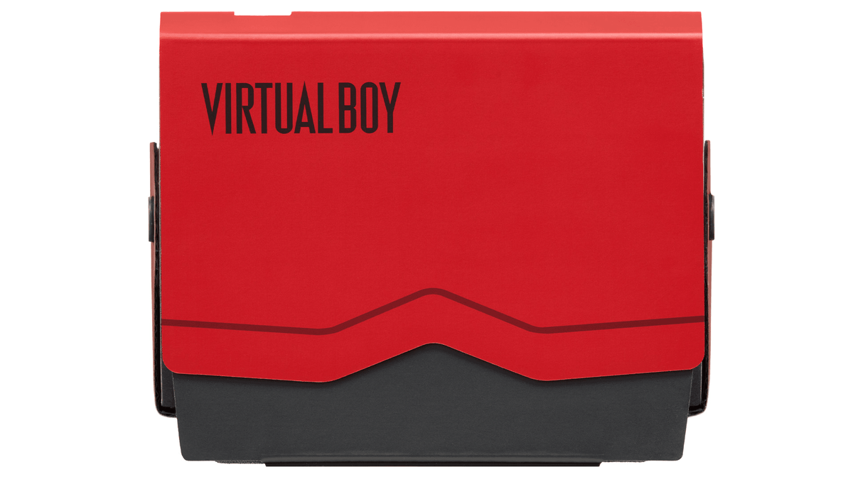 Virtual Boy (modello in cartone) per Nintendo Switch 2/Nintendo Switch
