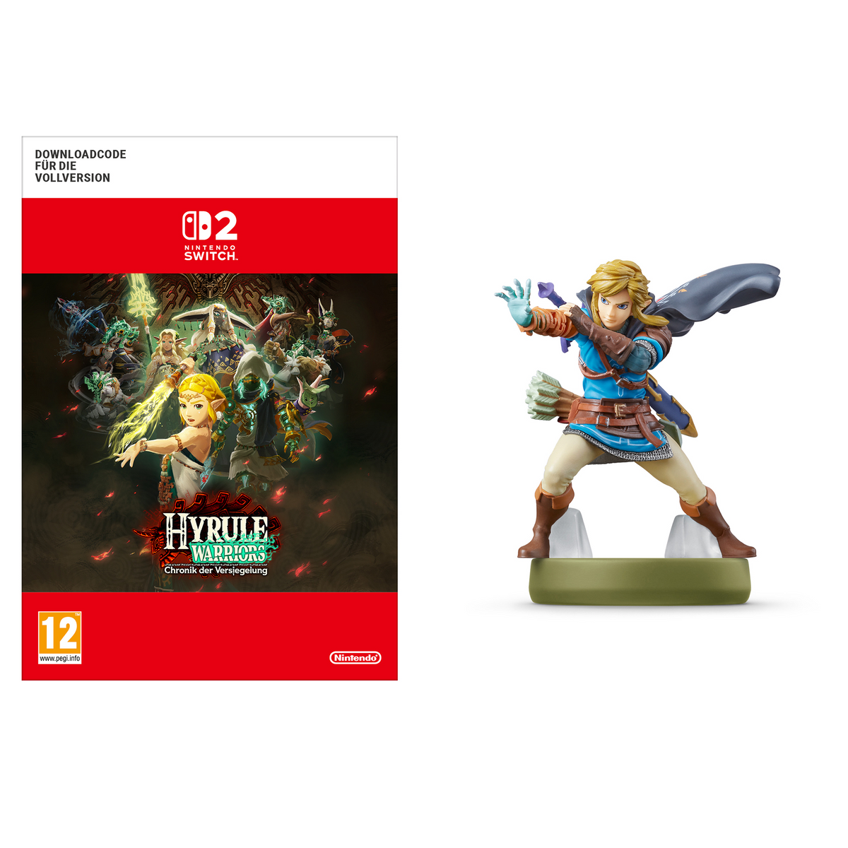 Hyrule Warriors: Le Cronache del Sigillo + amiibo Link (Tears of the Kingdom) (The Legend of Zelda Collection)