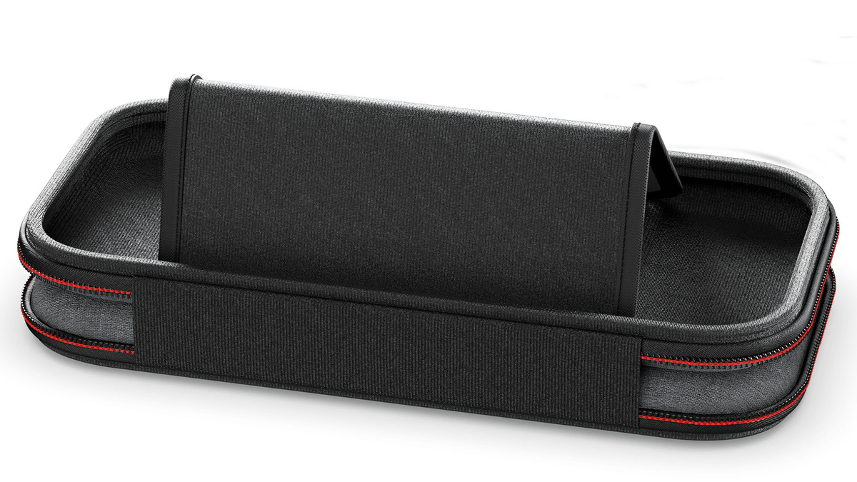 Custodia sottile per Nintendo Switch 2 (grigio mélange scuro)