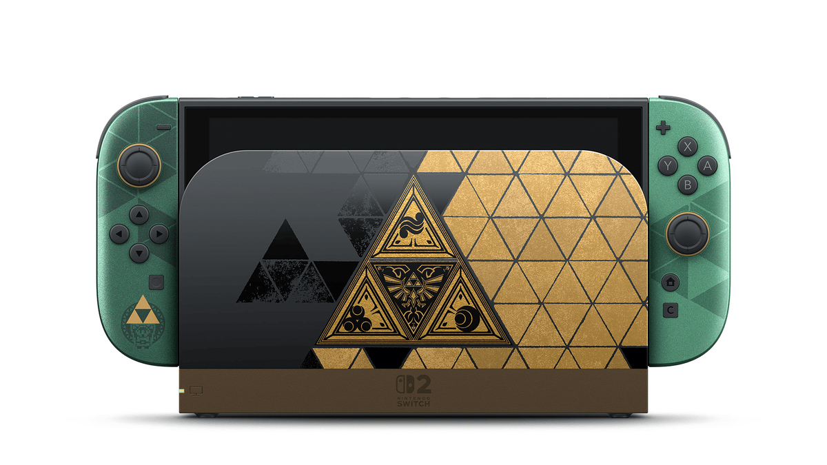 Nintendo Switch 2 edizione 40° anniversario di The Legend of Zelda