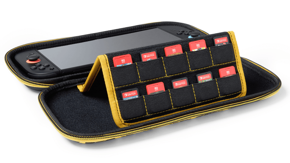 Custodia sottile per Nintendo Switch 2 (Pikachu tempesta)
