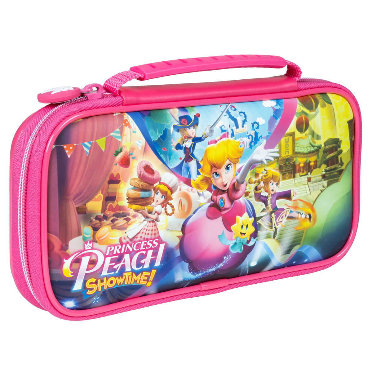 Custodia da trasporto deluxe per Nintendo Switch (Princess Peach: Showtime!)
